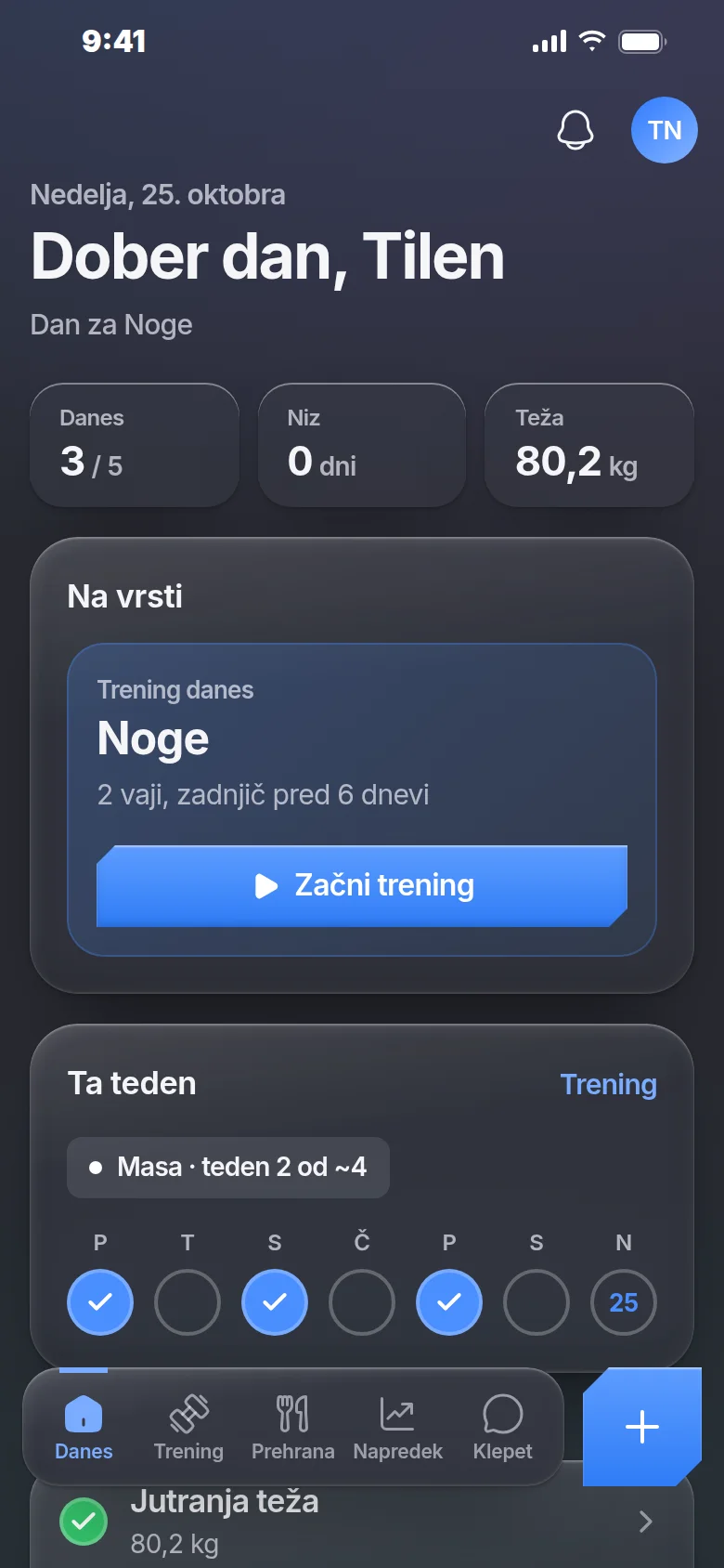 Novo: portal Gradual: Danes